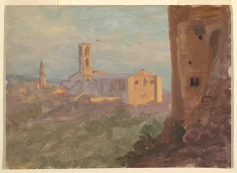 Italienische oder Schweizer Stadt, 1868