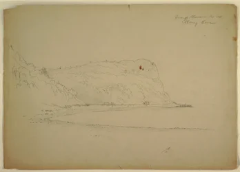 Zeichnung, Affenhöhle, 1851