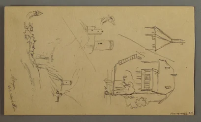 Pflanzenstudien, Pflanzen-Notizen, Wasserfall