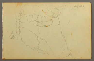 Felsen, 1844
