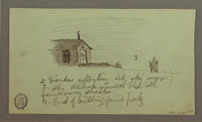 Himmelsstudie, 1. Februar 1869