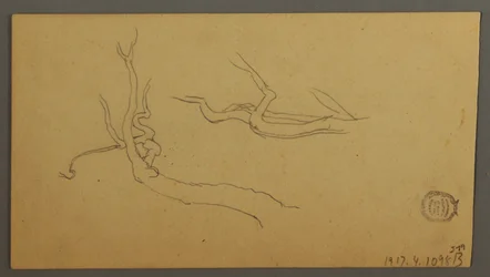 Himmelsstudie über Kamm und Regenbogen, Juli 1866