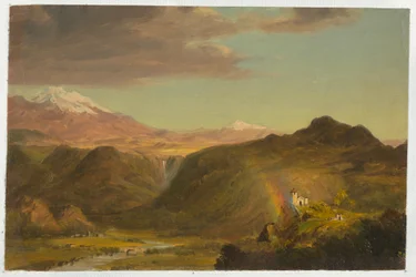 Südamerikanische Landschaft, 1854