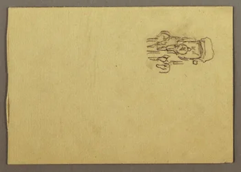 Zeichnung, Postkutsche, möglicherweise 1868-69
