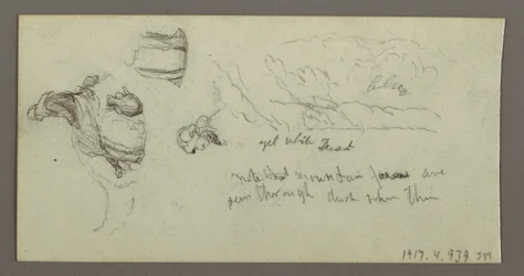 Studie von Kamelbeinen, möglicherweise 1868