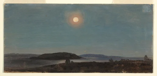 Sonne oder Mond über Porcupine Islands, Bar Harbor
