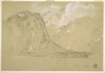 Der Königssee und Schrainbach-Fälle, Juli 1868