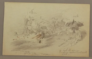 Bäume, möglicherweise 1860er Jahre