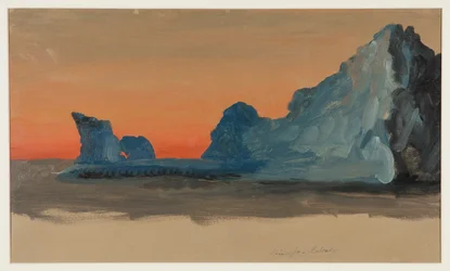 Eisberge um Mitternacht, Labrador