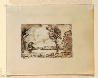 Imaginäre Landschaft mit