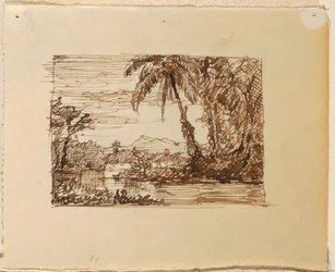 Imaginäre Landschaft mit