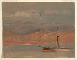 Italienische Küste, vor der Straße von Messina