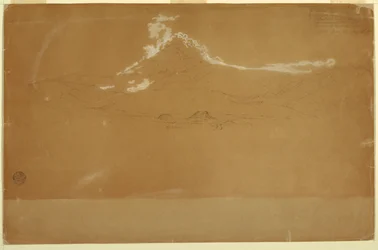Der Chimborazo, nahe Guanojo und Guaranda, Ecuador