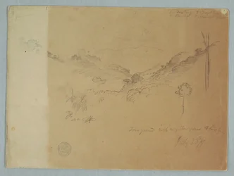 Berglandschaft bei Jorje, Ecuador