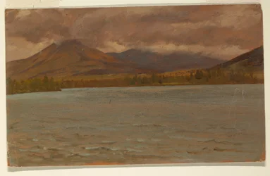Mt. Katahdin vom Lake Katahdin