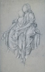 Studie für die Daphnephoria, ca. 1876