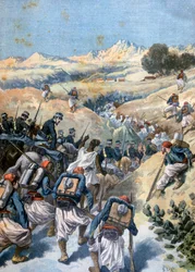 Kampf mit den Briganten, Algerien, 1892