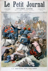 Die Niederlage der Tuaregs, 1894
