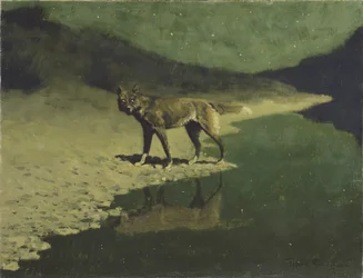 Mondlicht, Wolf, ca. 1904
