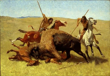 Die Büffeljagd