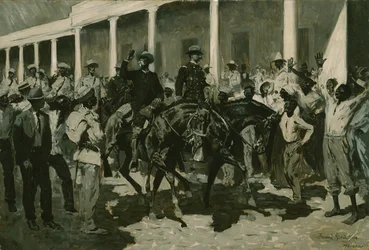 Die Rückkehr von Gomez nach Havanna, 1899
