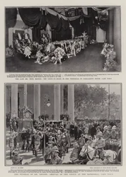 Beerdigung von Cecil Rhodes