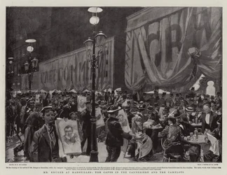 Herr Kruger in Marseille, die Cafés in der Cannebiere und die Camelots
