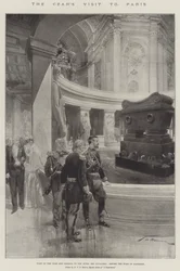 Der Besuch des Zaren in Paris