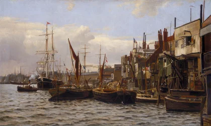 Der Fluss bei Limehouse (ca. 1890)