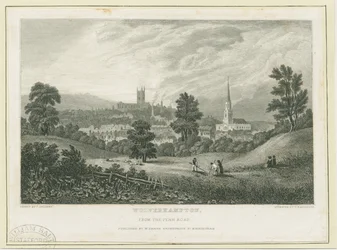 Wolverhampton - Fernansicht von der Penn Road