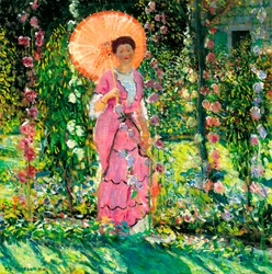 Stockrosen, ca. 1912