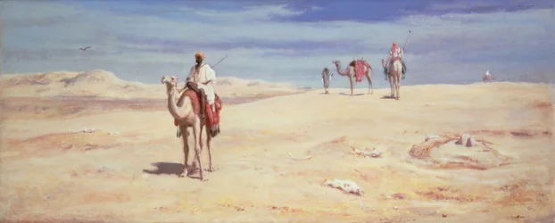 Araber in der Wüste