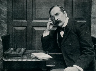 Porträt des verstorbenen Mr. Gleeson White, ca. 1898