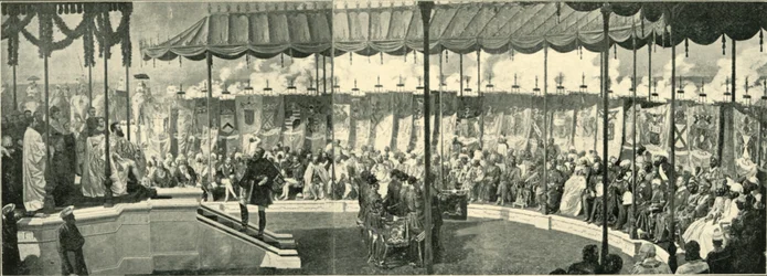Die Kaiserliche Versammlung in Delhi