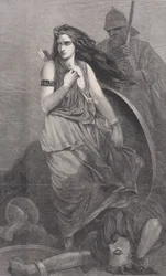 Dar-Thula, aus Illustrated London News, 27. Juli 1861