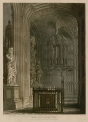 Ostende des südlichen Seitenschiffs, Westminster Abbey, London