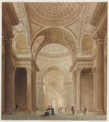 Innenansicht des Pantheon in Paris