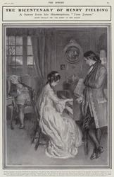 Eine Szene aus Henry Fieldings Tom Jones