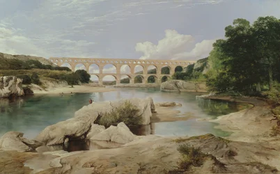 Der Pont du Gard, 1862