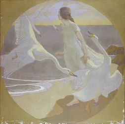 Illustration aus einem Märchen