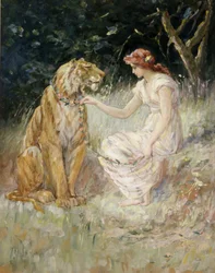 Die Dame und der Tiger