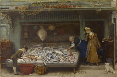 Ein Fischgeschäft