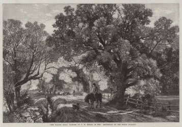 Das abnehmende Jahr, in der Ausstellung der Royal Academy