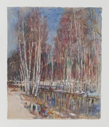 Frühling in Russland