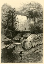 Wasserfälle des Blackwater, 1872