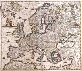 Karte von Europa