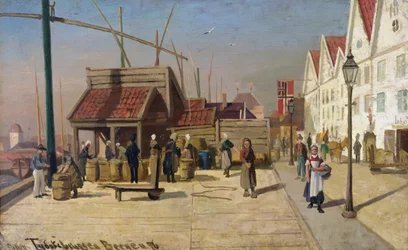 Der Deutsche Kai, Bergen
