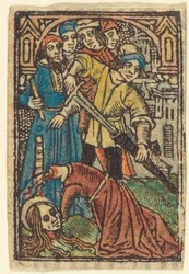Die Enthauptung der Heiligen Katharina (?)