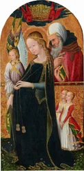 Die erwartungsvolle Madonna mit dem heiligen Josef