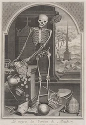 Tod mit weltlichen Eitelkeiten